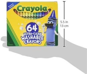 Crayola Washable Crayons 64ct