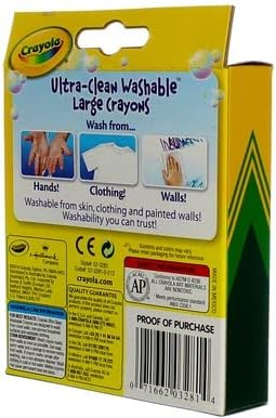 Crayola Large Washable Crayons 16ct, 2pk