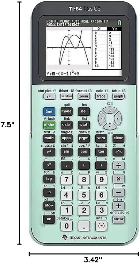 TI-84 Plus CE Graphing Calculator