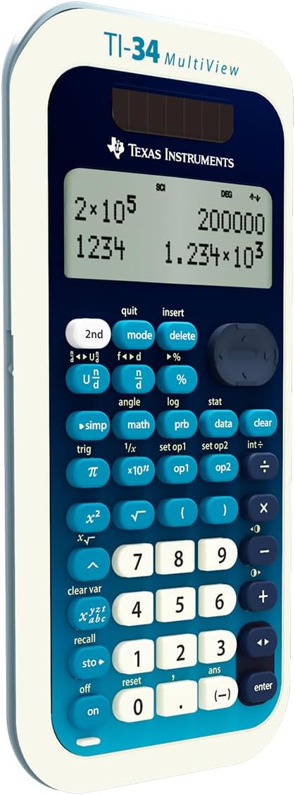 TI-34 MultiView Scientific Calculator