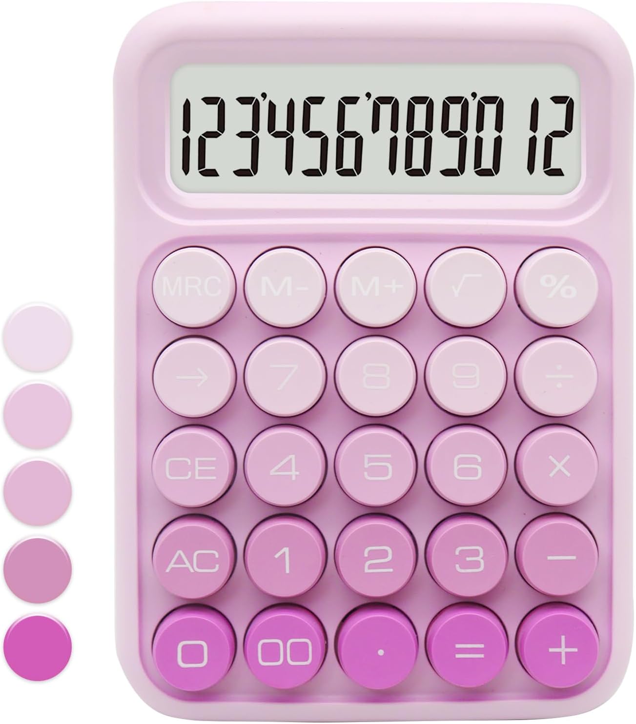 UPIHO Black 12-Digit Calculator