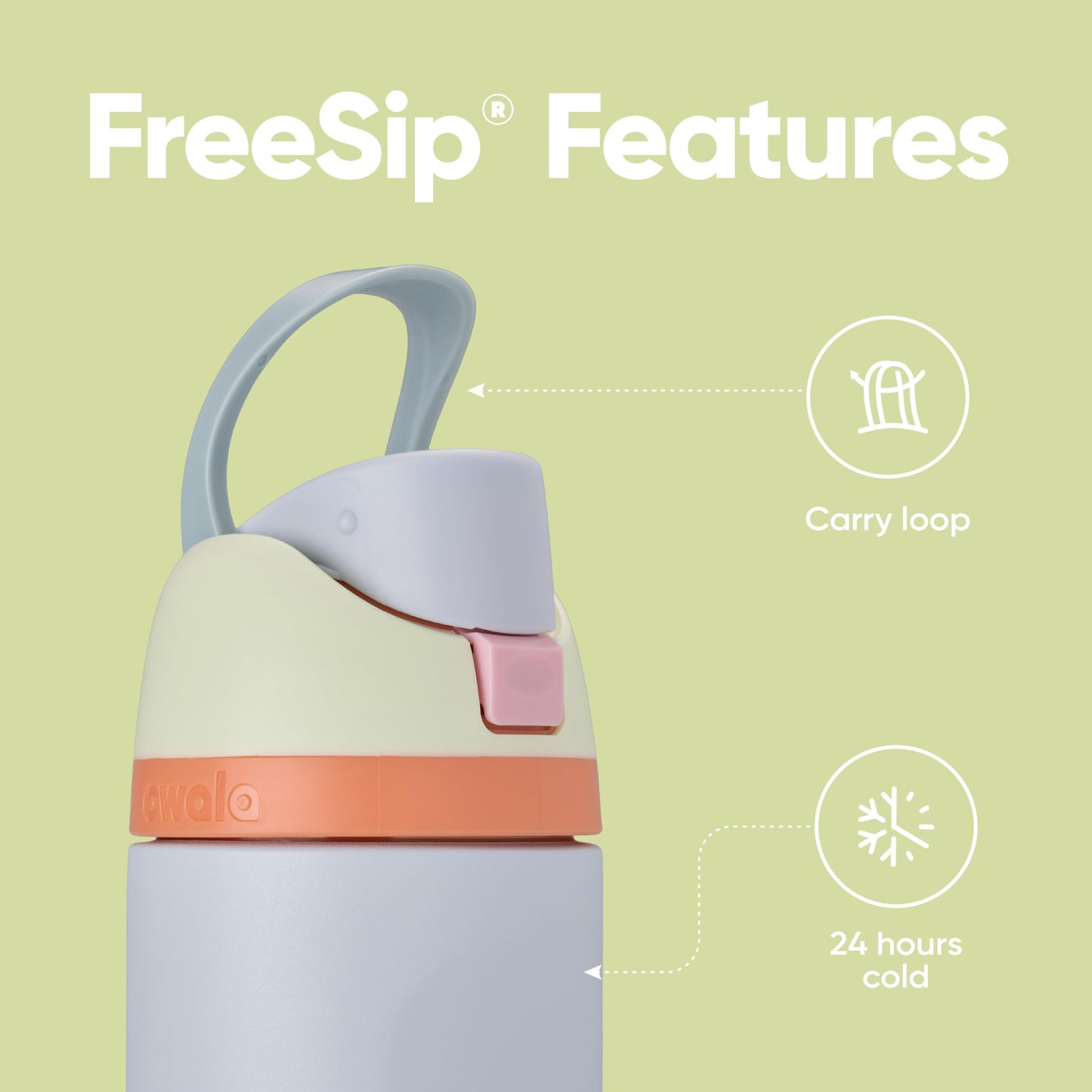 Owala 24oz Water Bottle – Denim