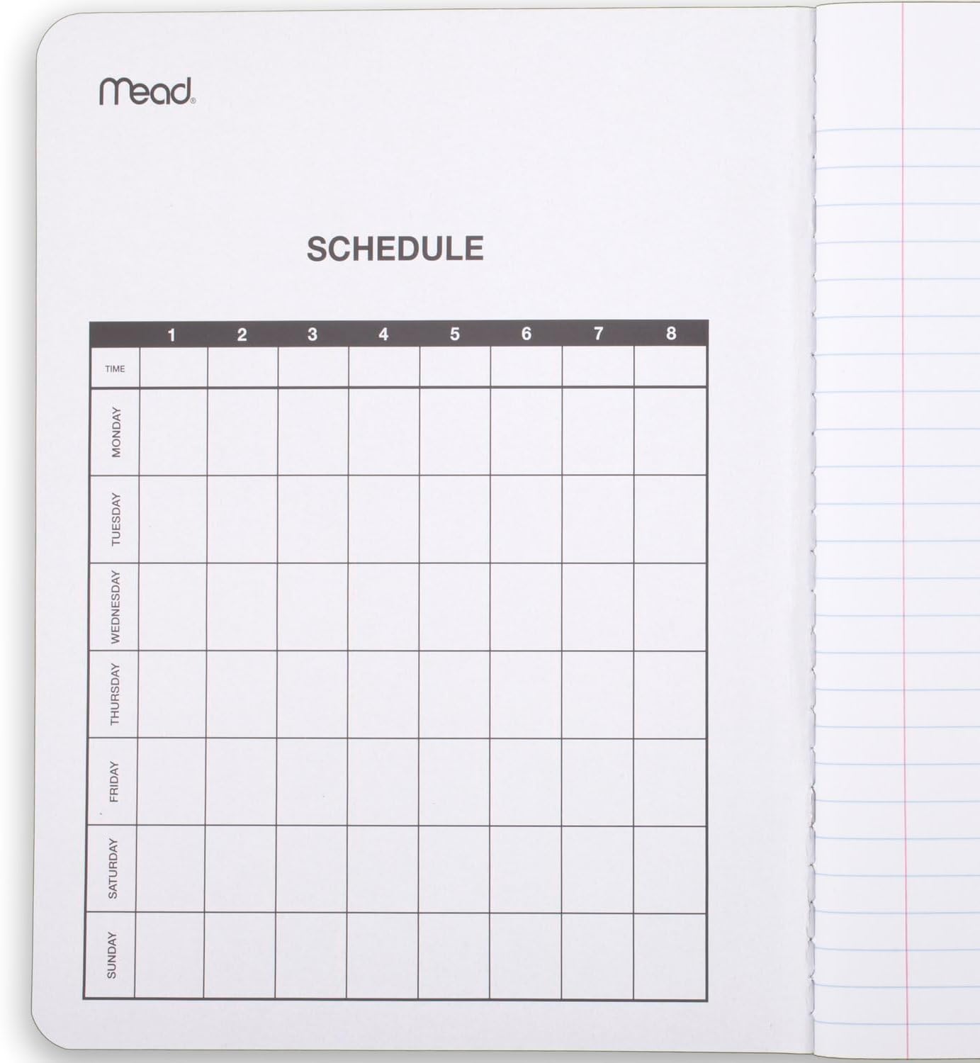 Mead 6-Pack Notebooks – Assorted