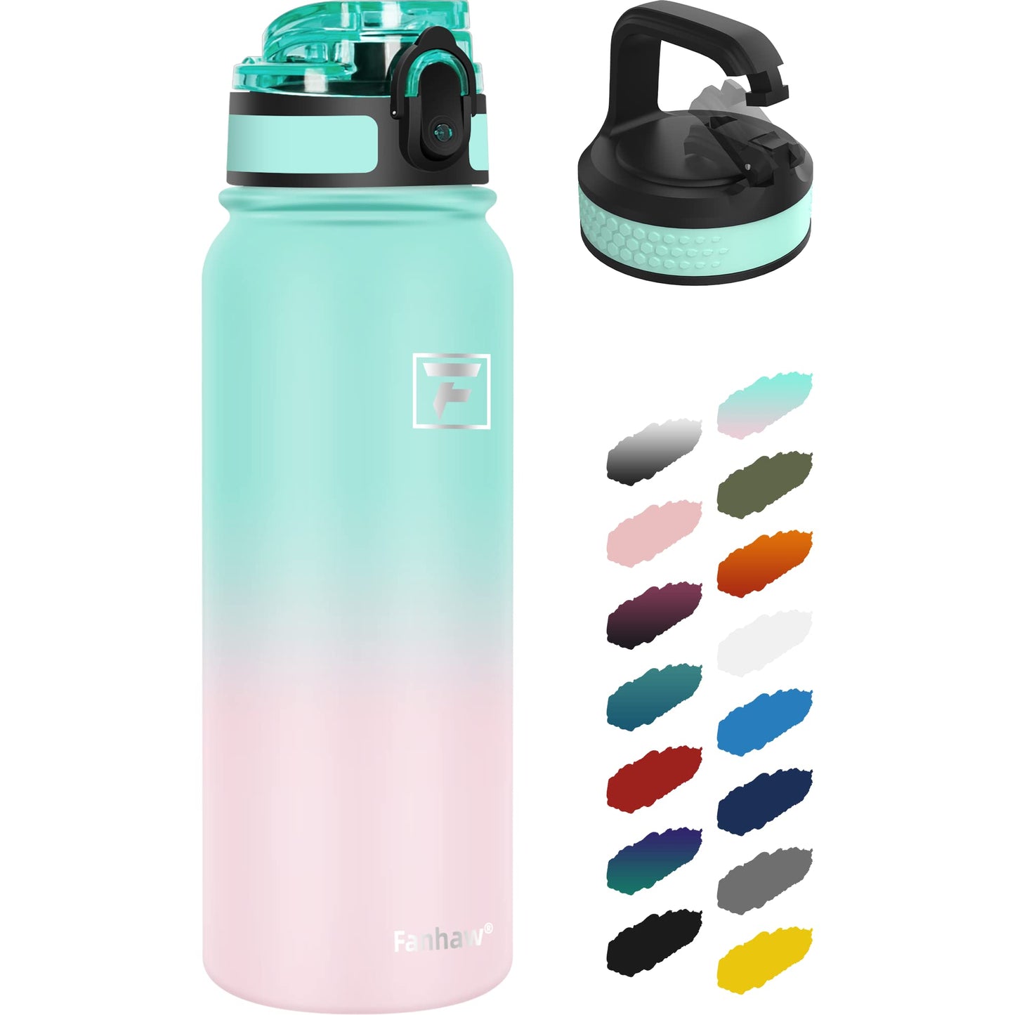 Fanhaw 20oz Insulated Water Bottle