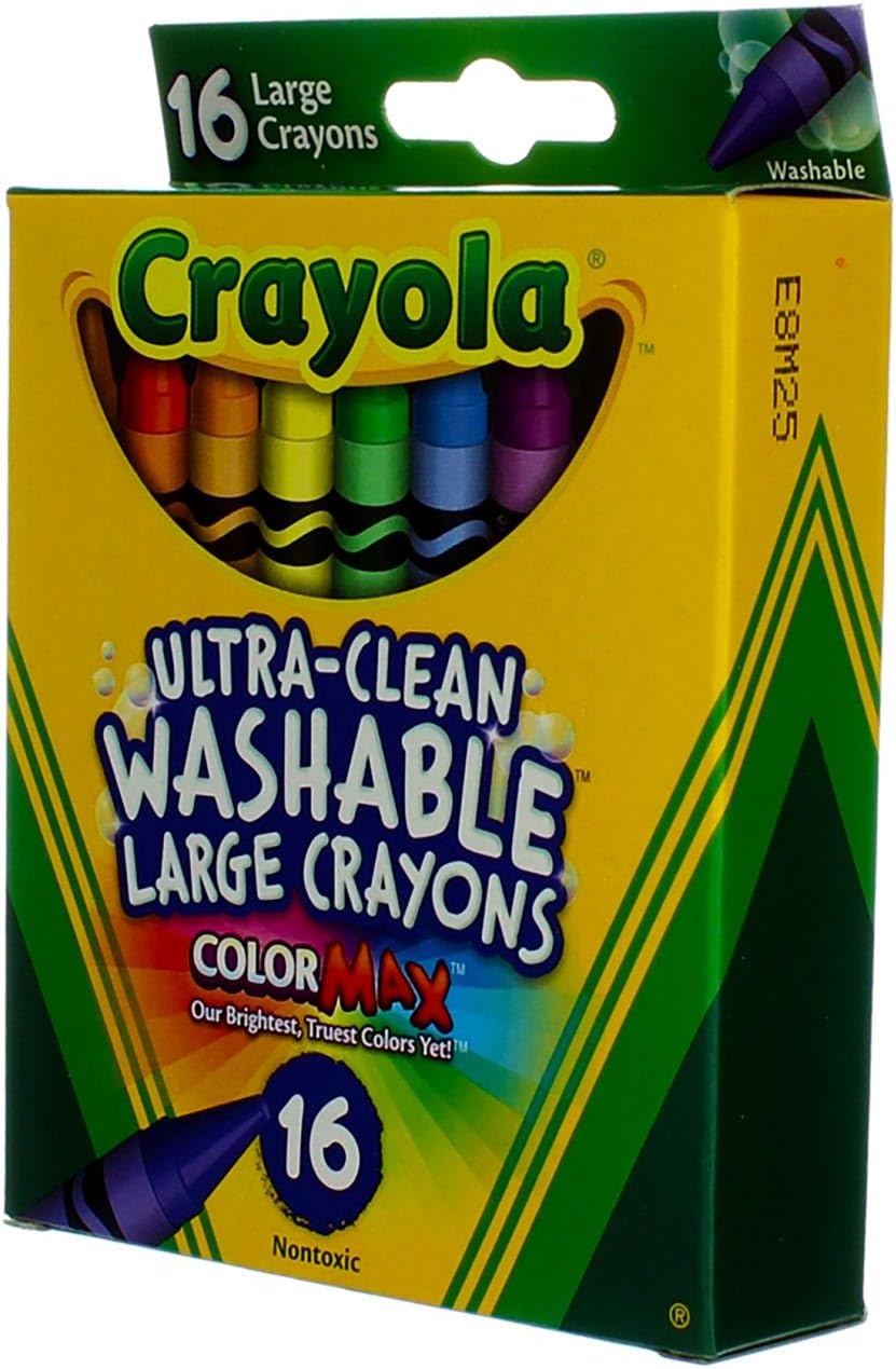 Crayola Large Washable Crayons 16ct, 2pk