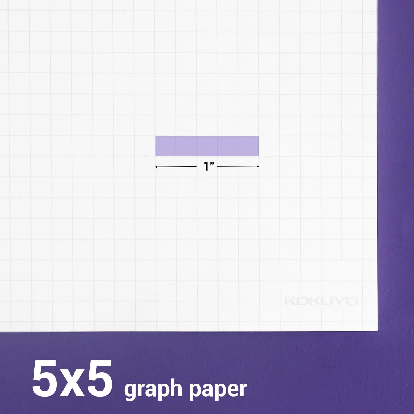 KOKUYO 5x5 Graph Paper 100ct
