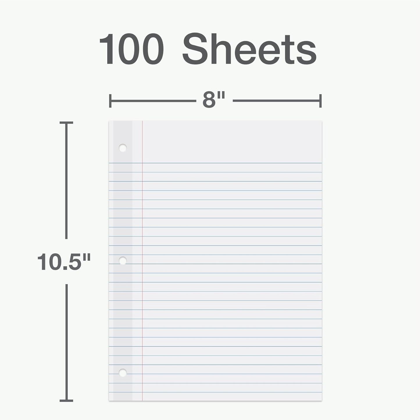Oxford Loose-Leaf 100 Sheets