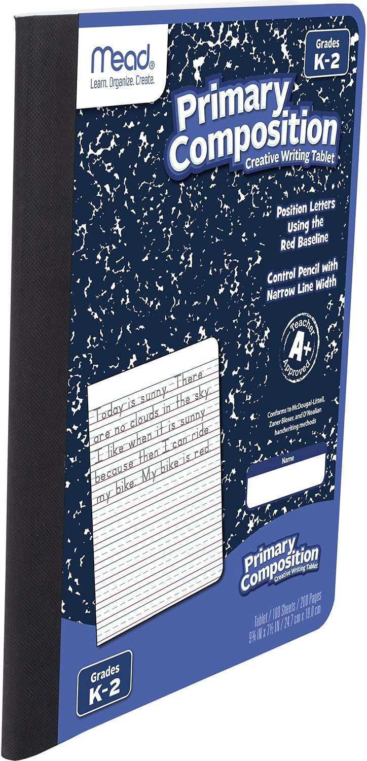 Mead Primary Composition Book – Blue Marble