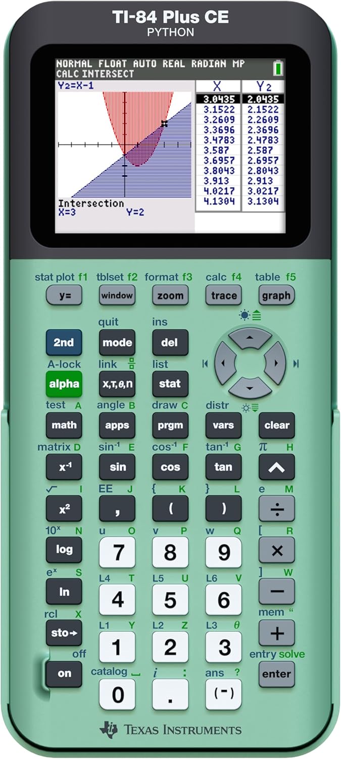 TI-84 Plus CE Graphing Calculator