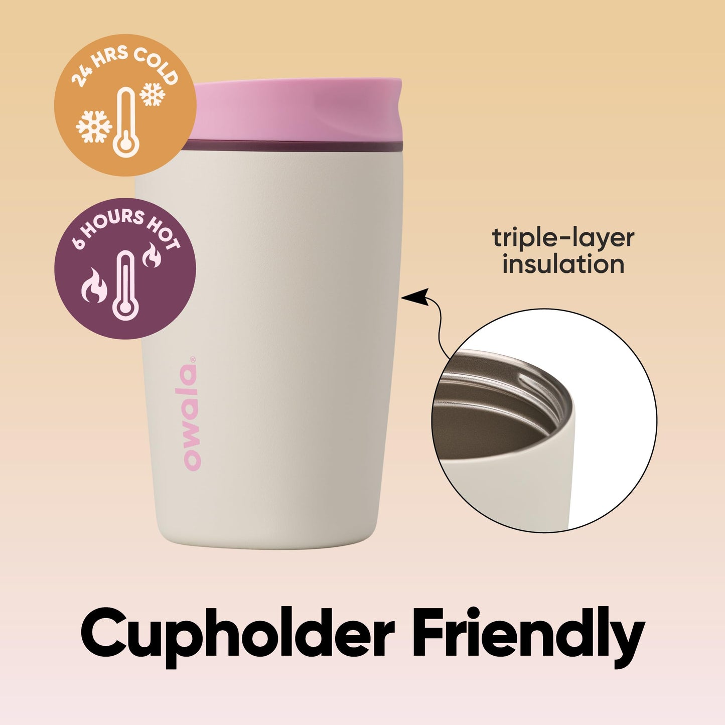 Owala 12oz Coffee Tumbler