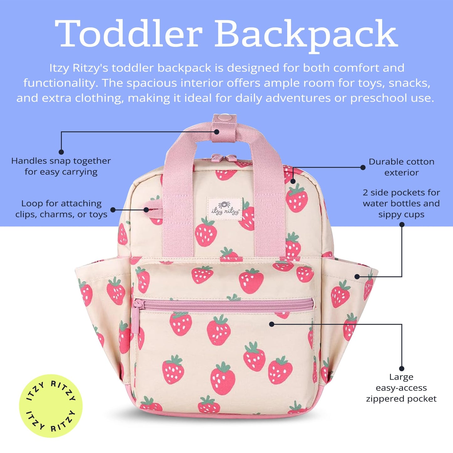 Itzy Ritzy Toddler Backpack