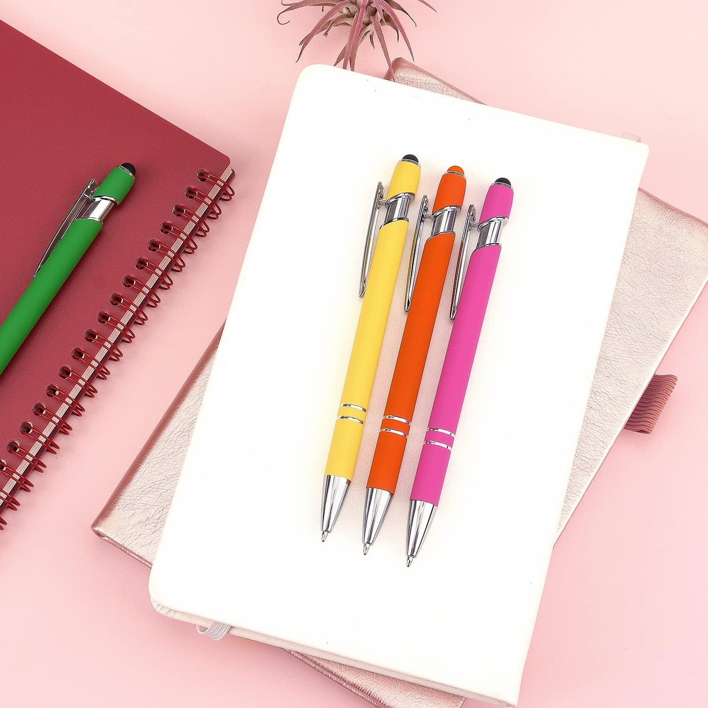 8-Pack 2-in-1 Stylus Ballpoint Pens
