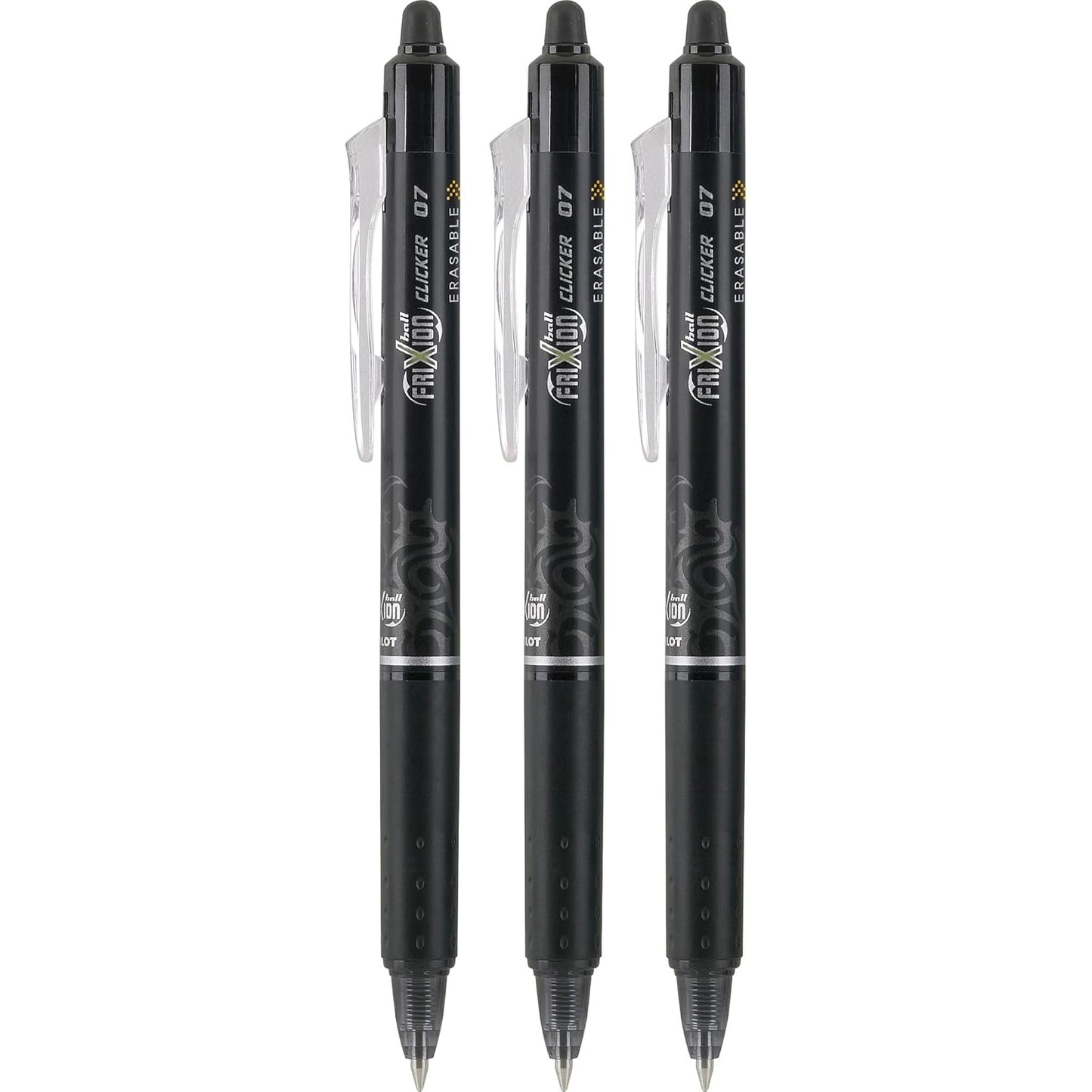PILOT FriXion Clicker Erasable Gel Pens 3-Pack