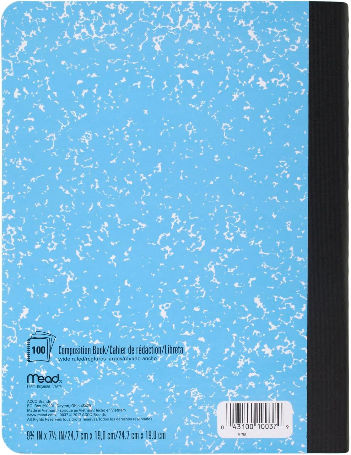 Mead 6-Pack Notebooks – Assorted