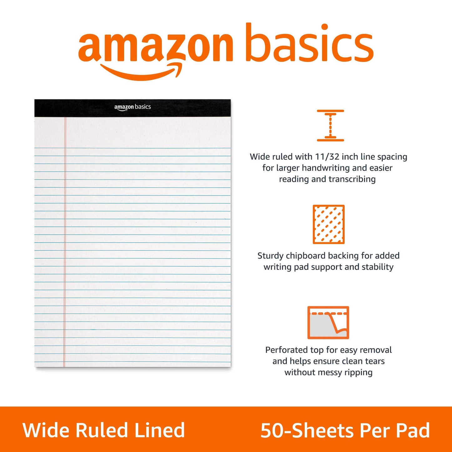 Amazon Basics Notepads 12-Pack