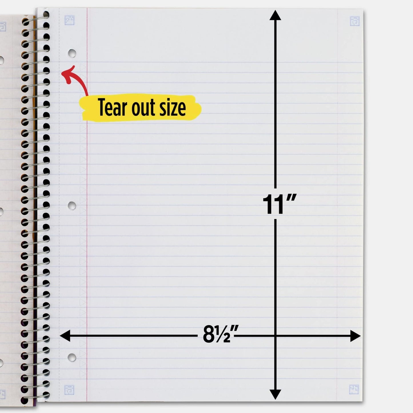 Five Star 3-Subject Notebook – Pacific Blue