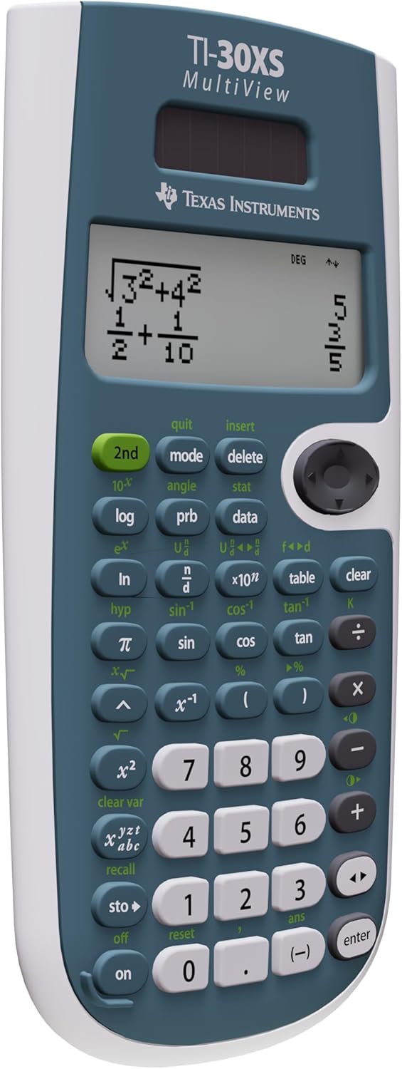 TI-30XS MultiView Scientific Calculator