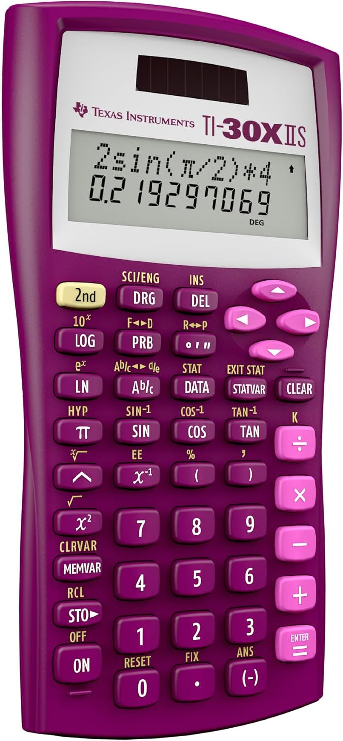 TI-30XIIS Calculator – Raspberry