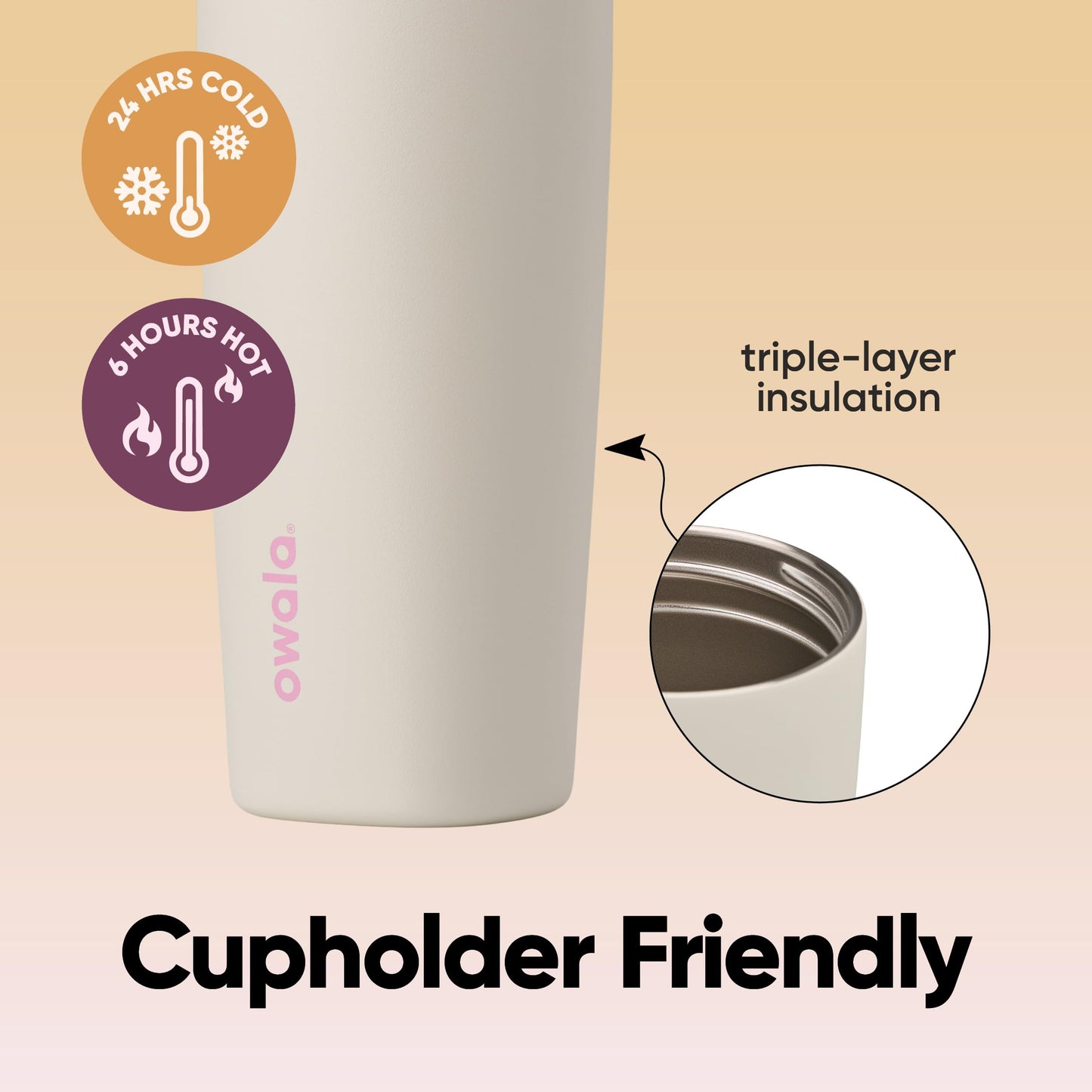 Owala 12oz Coffee Tumbler