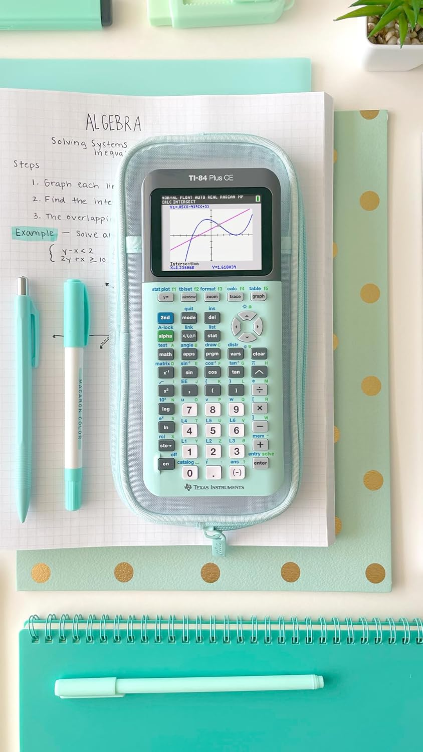 TI-84 Plus CE Graphing Calculator