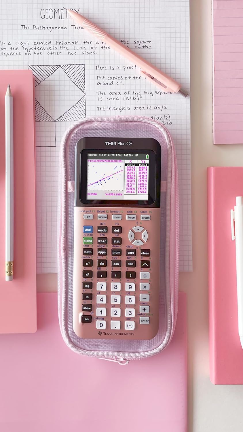 TI-84 Plus CE – Rose Gold