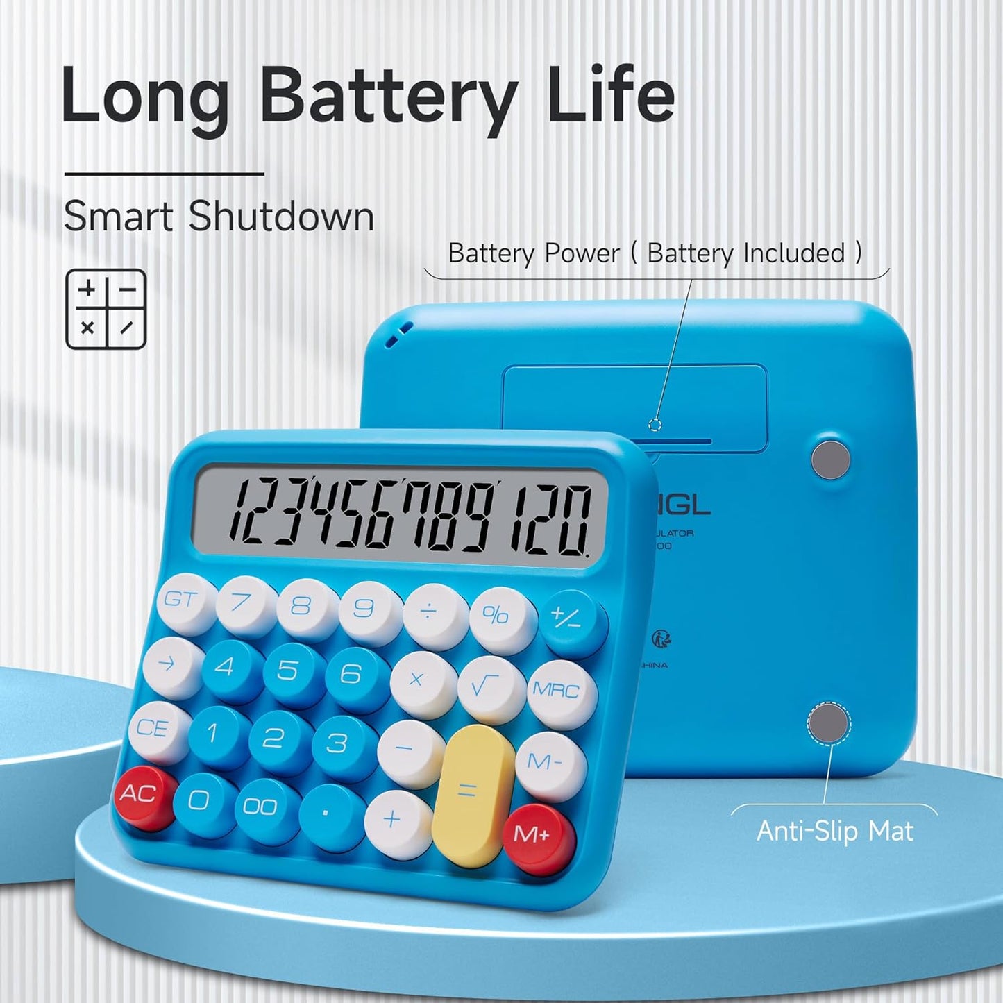 VEWINGL 12-Digit Calculator