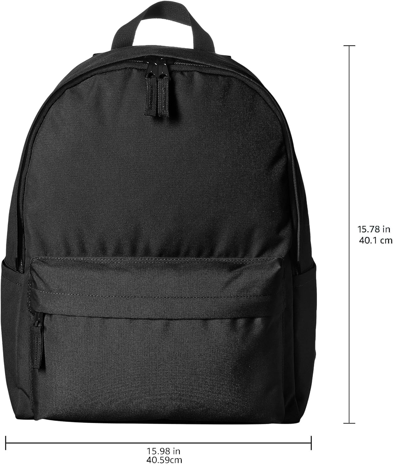Amazon Basics Black Backpack