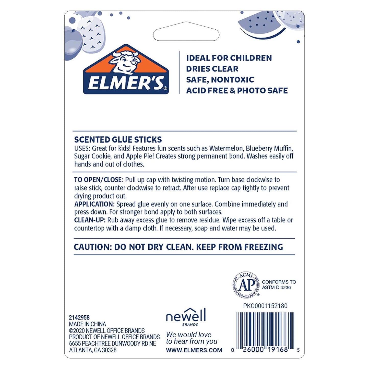 Elmer’s Scented Glue Sticks 24-Pack