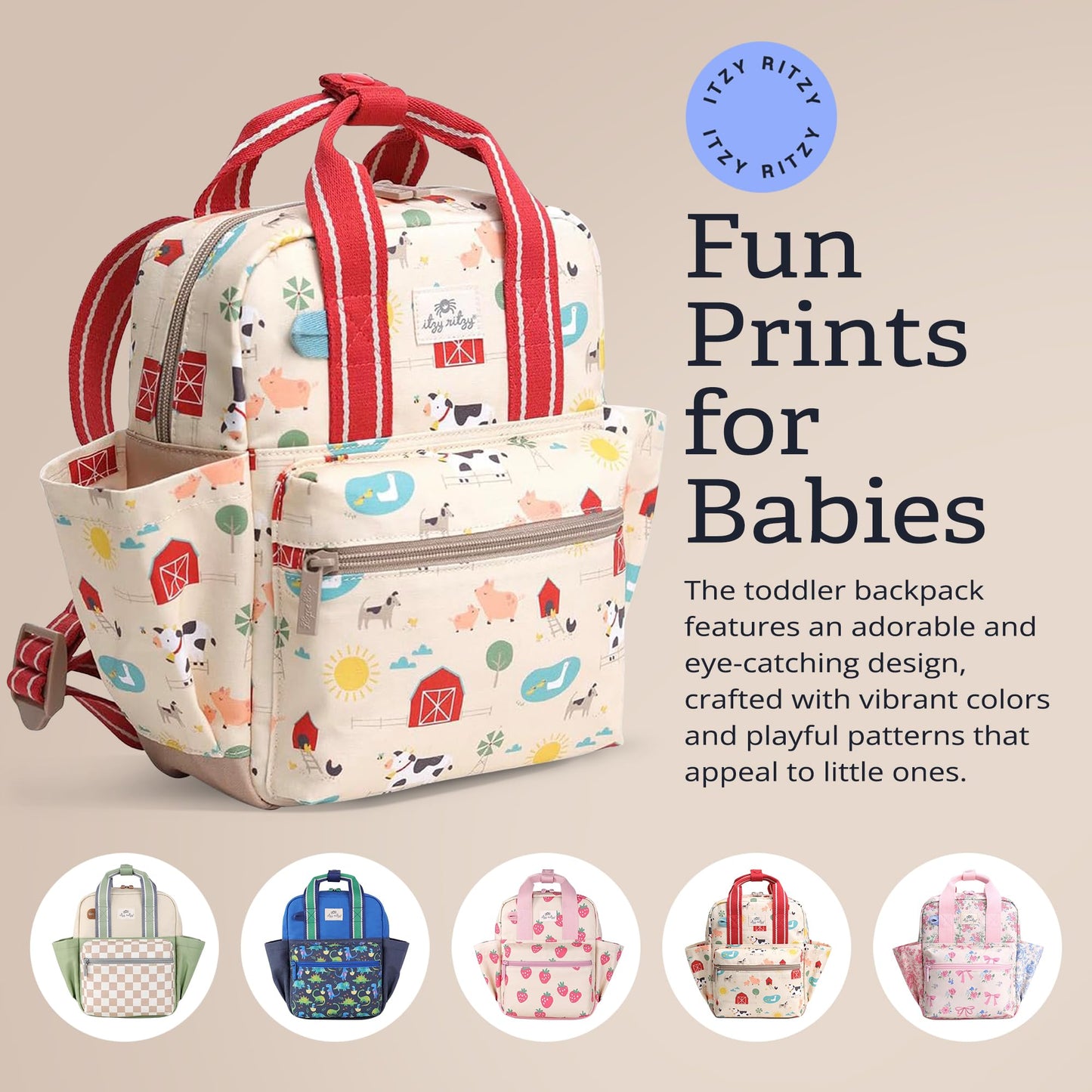Itzy Ritzy Toddler Backpack