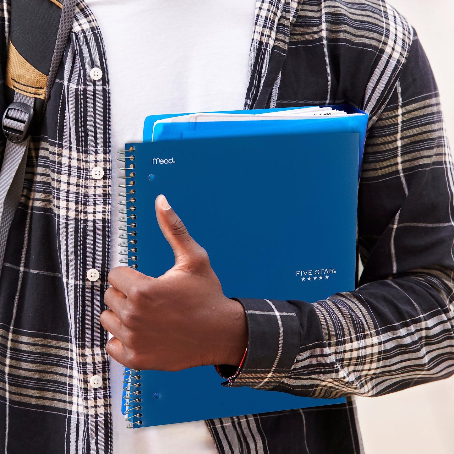 Five Star 3-Subject Notebook – Pacific Blue