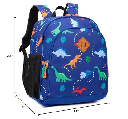 Toddler Dinosaur Backpack 15" Boys