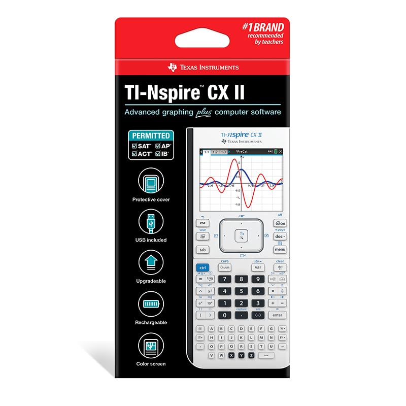 TI-Nspire CX II Graphing Calculator