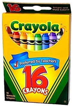 Crayola 16-Color Crayons (2 Pack)