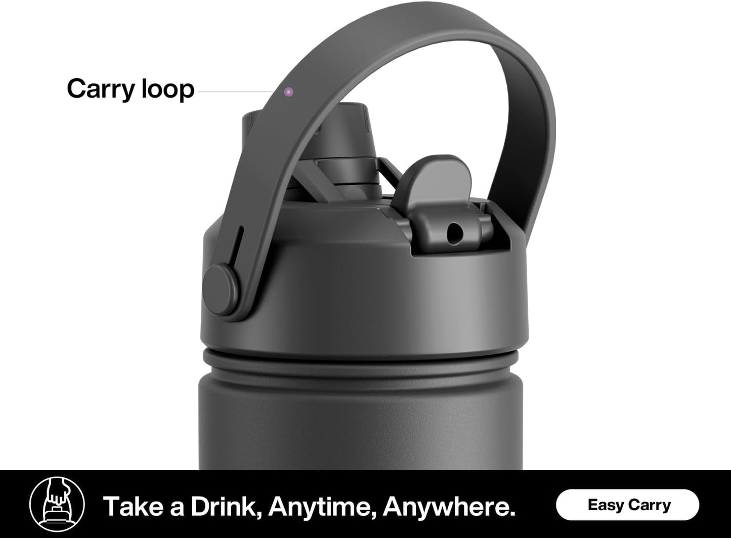 26oz Water Bottle (Dark Knight)