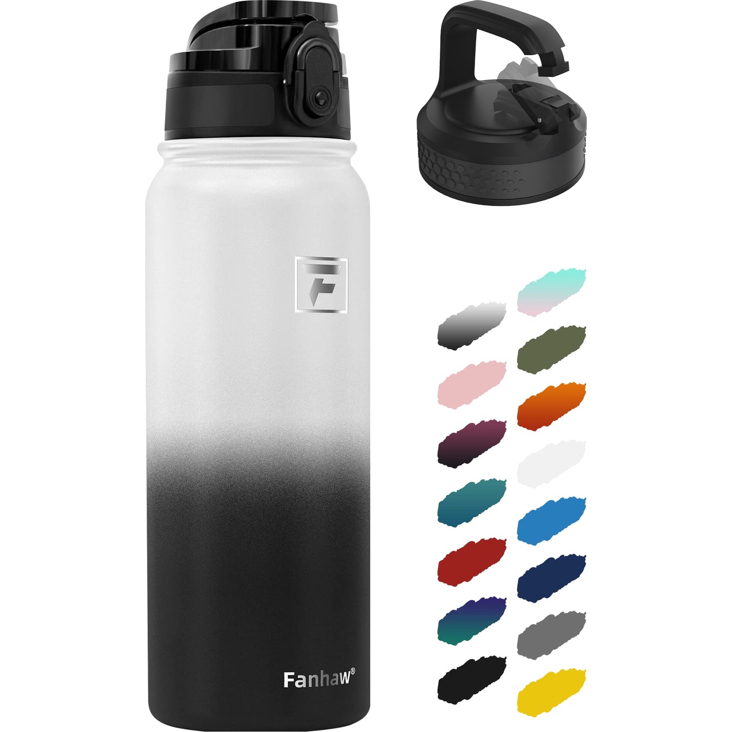 Fanhaw 20oz Insulated Water Bottle