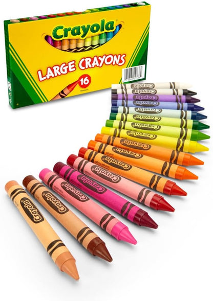 Crayola Large Classic Crayons 16ct