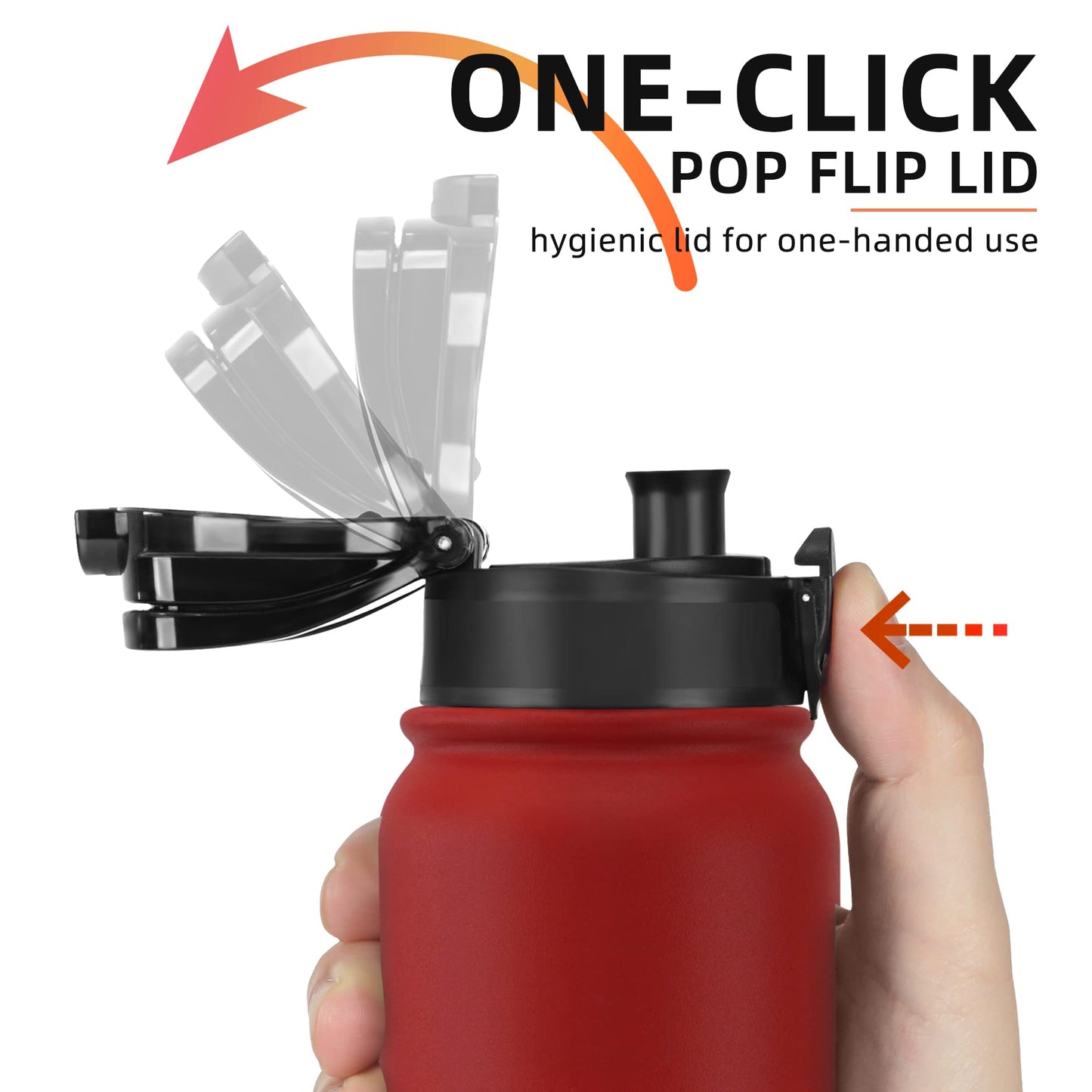 Fanhaw 20oz Insulated Water Bottle