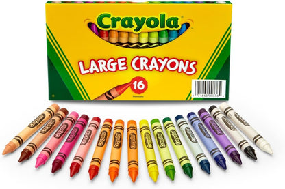 Crayola Large Classic Crayons 16ct