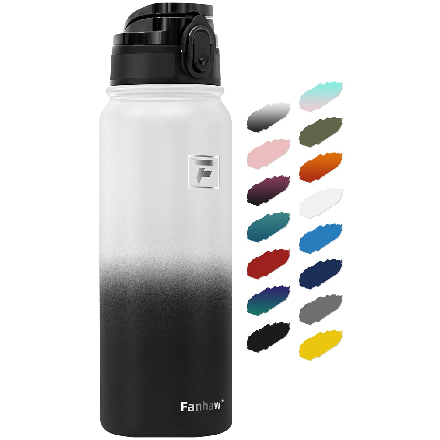 Fanhaw 20oz Insulated Water Bottle