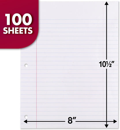 Mead Loose Leaf Paper, Wide Ruled