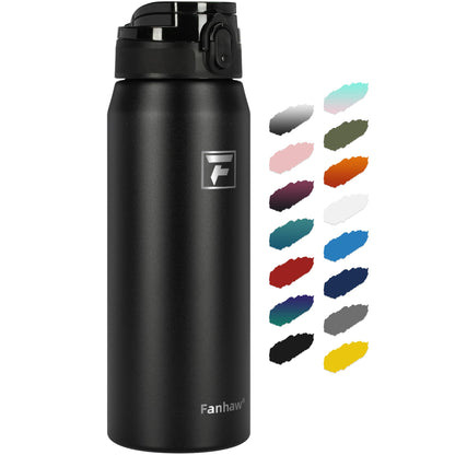 Fanhaw 20oz Insulated Water Bottle