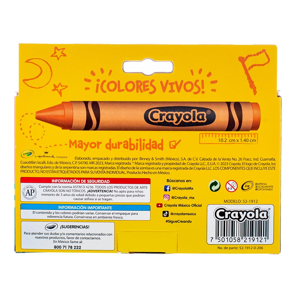 CRAYOLA Crayon Extra Jumbo So Big