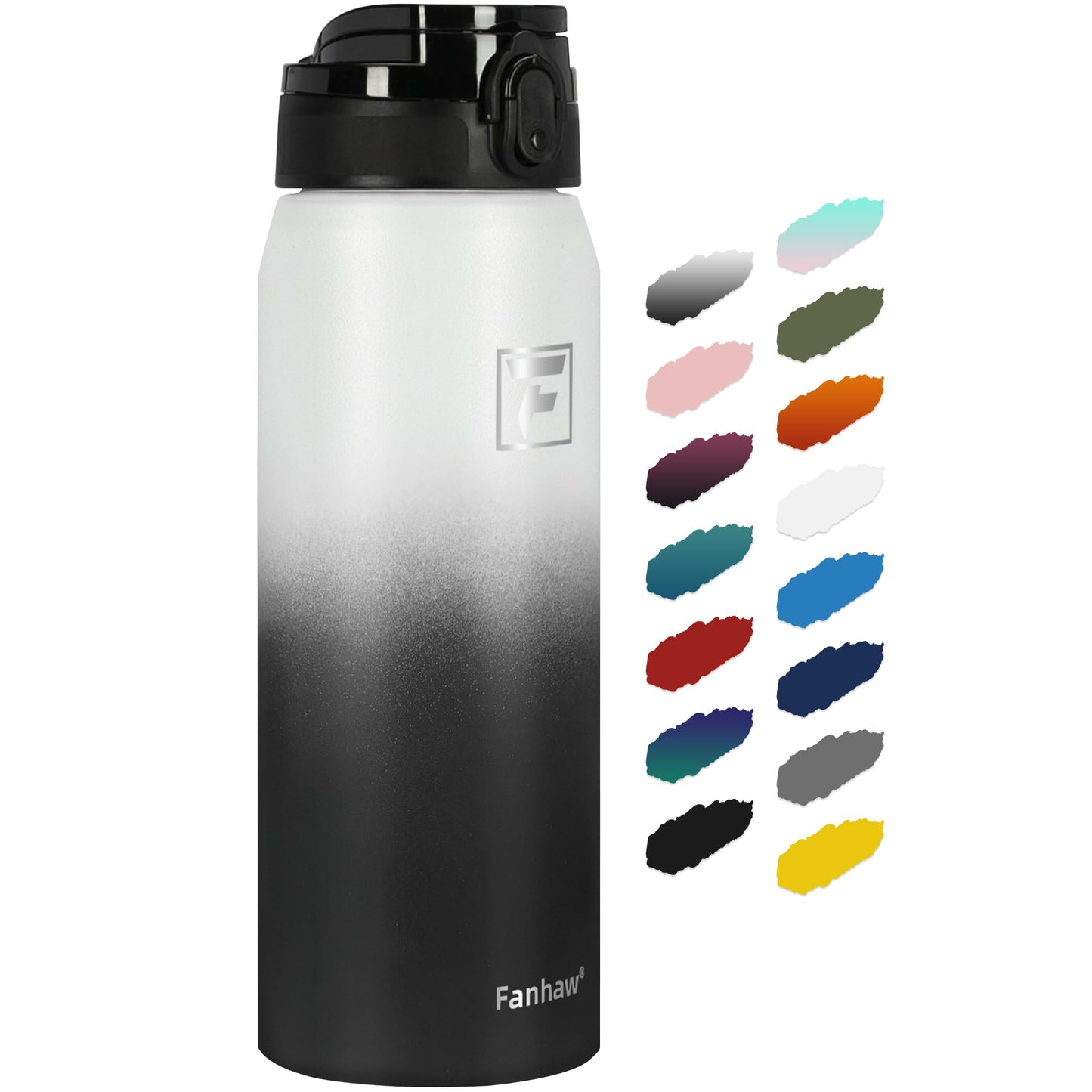 Fanhaw 20oz Insulated Water Bottle
