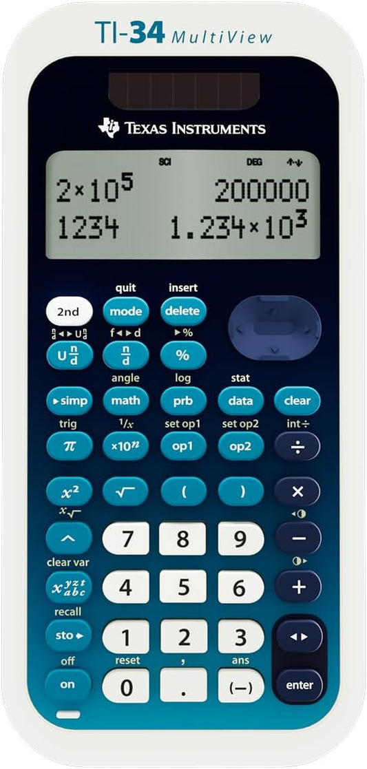 TI-34 MultiView Scientific Calculator
