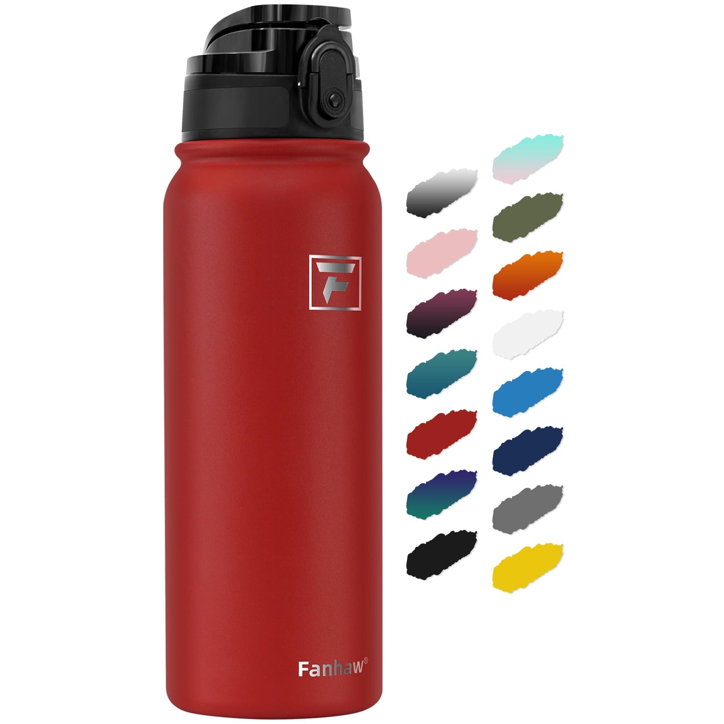 Fanhaw 20oz Insulated Water Bottle