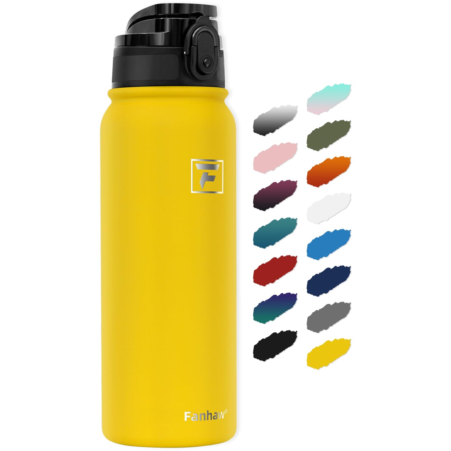 Fanhaw 20oz Insulated Water Bottle