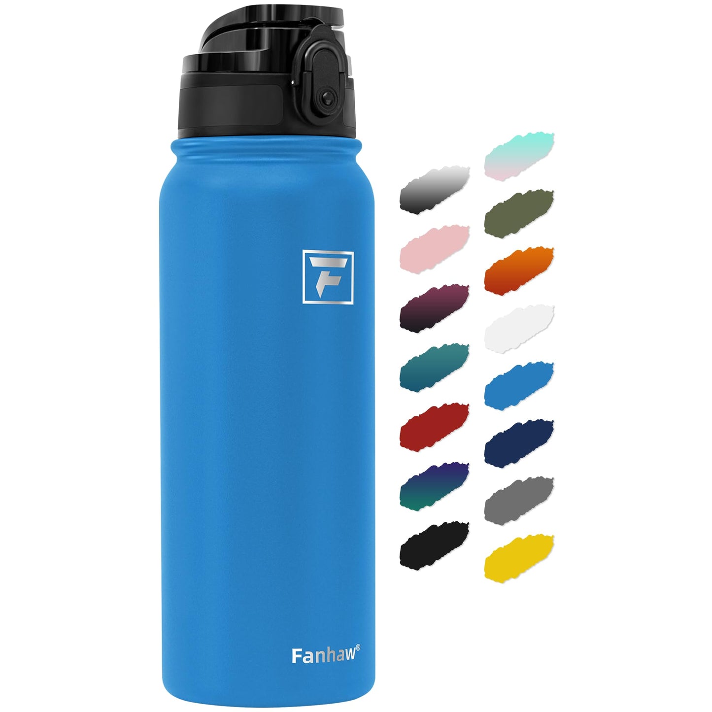 Fanhaw 20oz Insulated Water Bottle