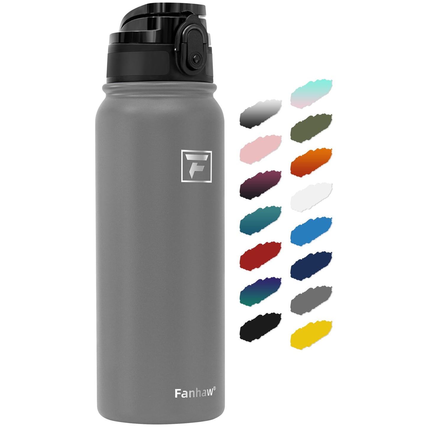 Fanhaw 20oz Insulated Water Bottle