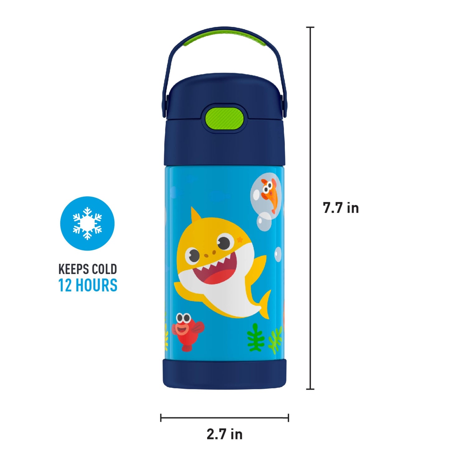 THERMOS FUNTAINER Water Bottle with Straw