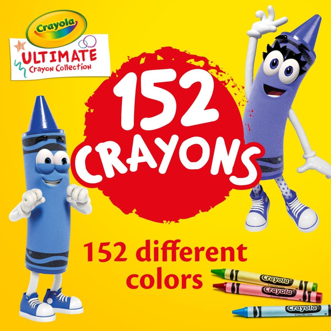 Crayola 152ct Crayon Box